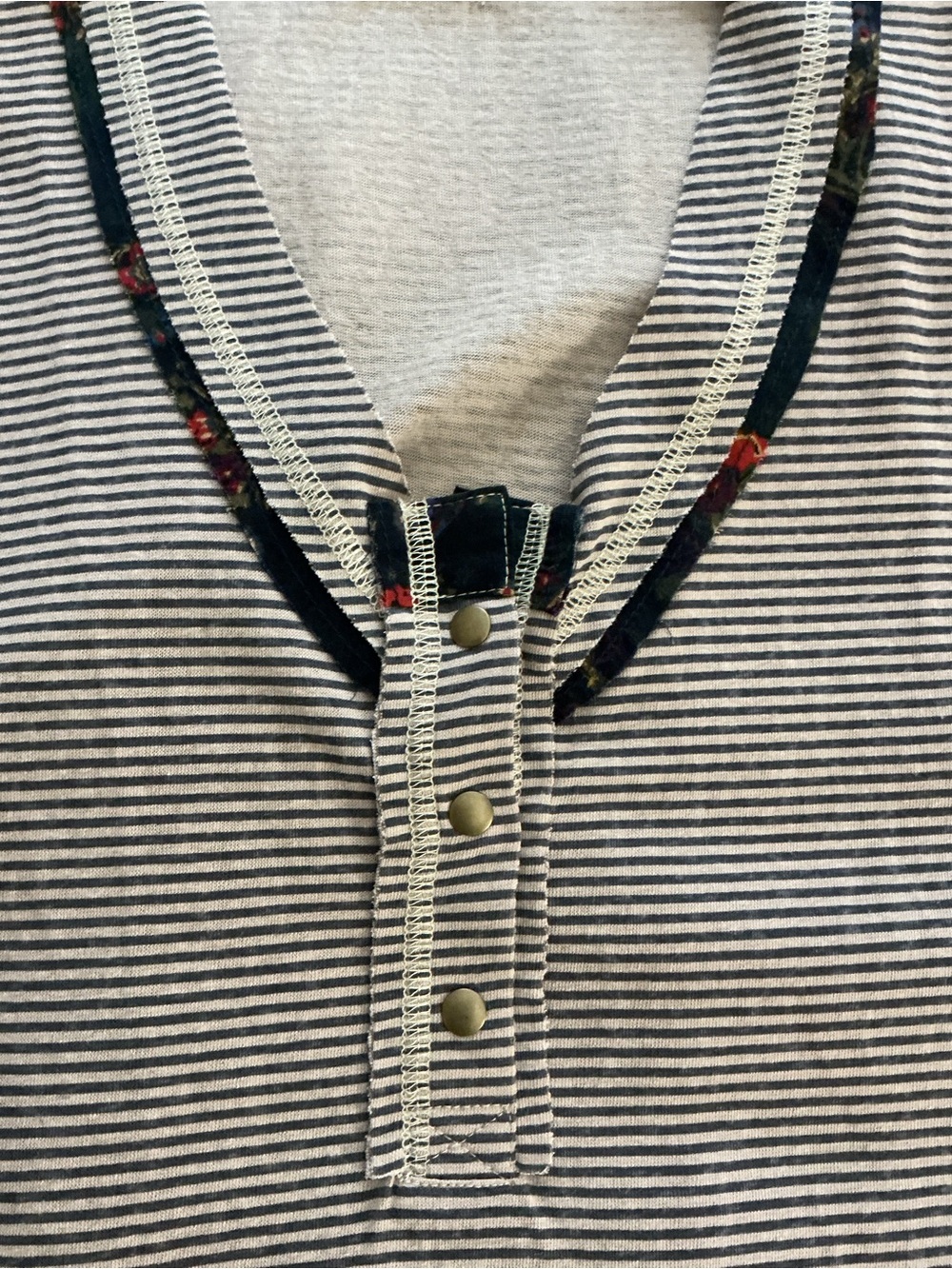 NATURAL LIFE Stay Cool Striped Tank - Light Taupe - Picture 2 of 5